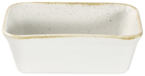 Lasagne Rechteck Stonecast Barley White; 600ml, 16x12 cm (DxS); biały/brązowy; prostokątny; 12 sztuka / opakowanie