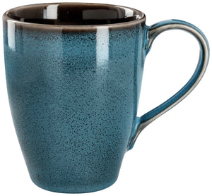 kubek Oriento; 300ml, 8.5x10.5 cm (ØxW); niebieski; okrągły; 6 sztuka / opakowanie
