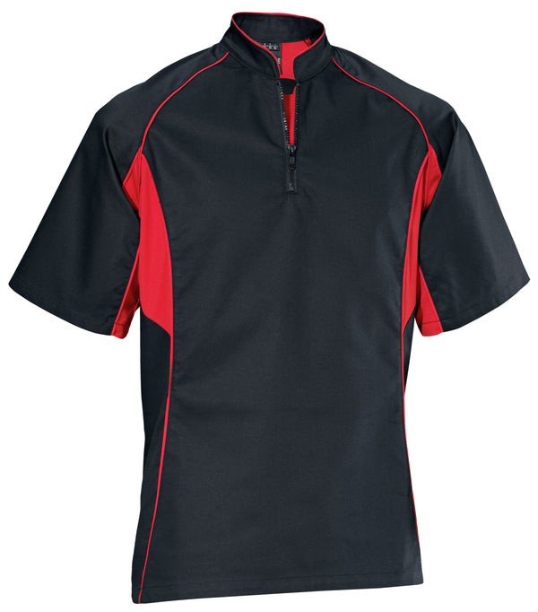 bluza kucharska męska Joker; Kleidergröße 46; czarny/czerwony