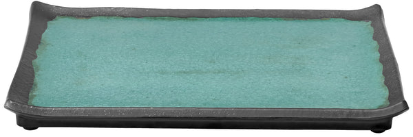 półmisek Dearborn z rantem; Größe GN 1/2, 32.5x26.5x2 cm (DxSxW); turkusowy; prostokątny; 3 sztuka / opakowanie