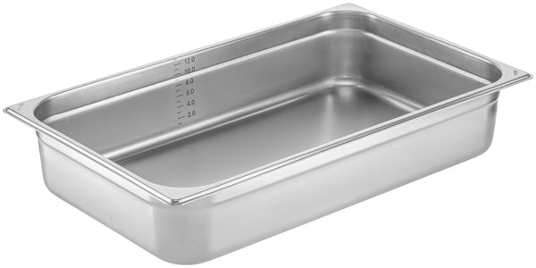 pojemnik GN Premium  1/1; Größe GN 1/1, 14000ml, 53x32.5x10 cm (DxSxG); srebro