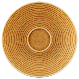 spodek do filiżanki do kawy Spirit; 15 cm (Ø); brązowy; okrągły; 6 sztuka / opakowanie