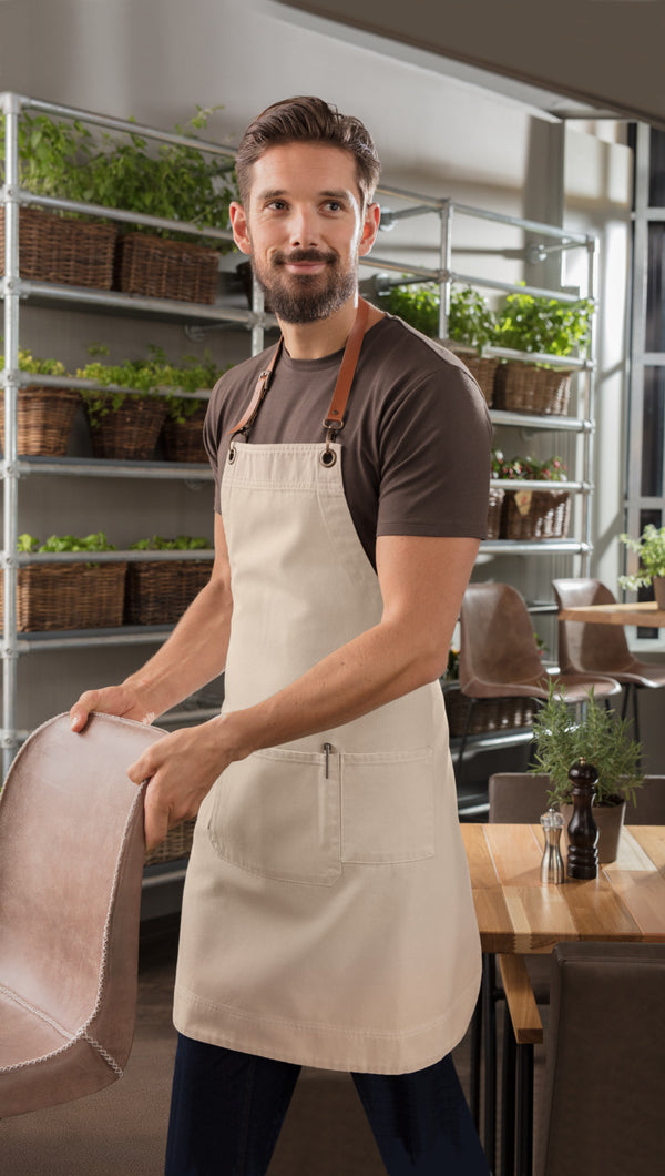 fartuszek Dario 88x80 cm; 88x80 cm (DxS); piasek