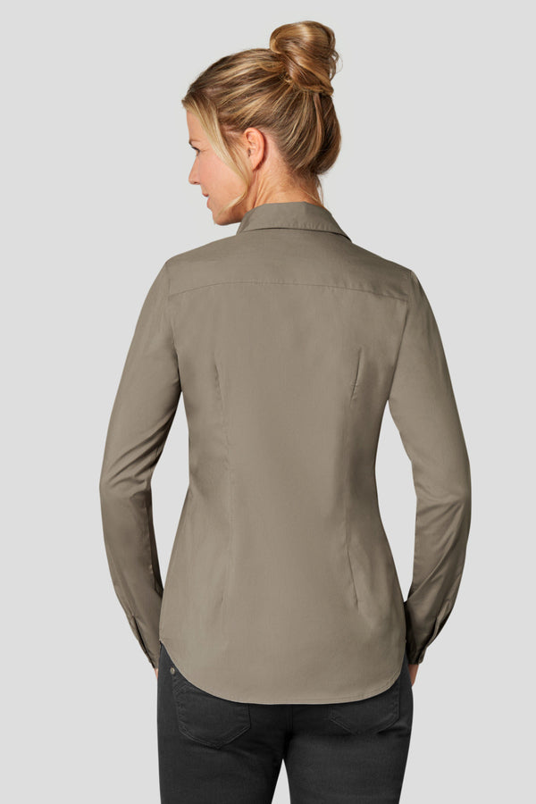 bluzka damska Kim długi rękaw; Kleidergröße 36; taupe