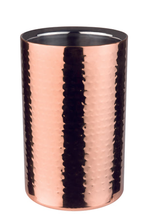 cooler do butelek CUPPER; 12x20 cm (ØxW); miedź