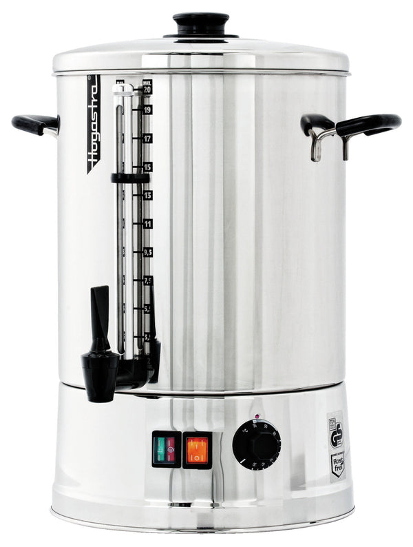 Heißwasserautomat HWT-20; 20000ml, 52x30 cm (WxØ); srebro