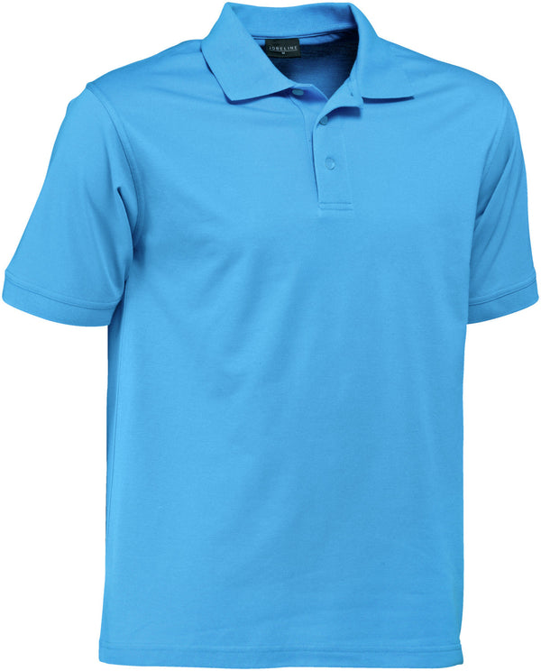 koszulka polo męska Fly krótki rękaw; Kleidergröße 4XL; turkusowy