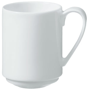 kubek Pallais; 320ml, 7.5x10 cm (ØxW); biały; okrągły; 6 sztuka / opakowanie