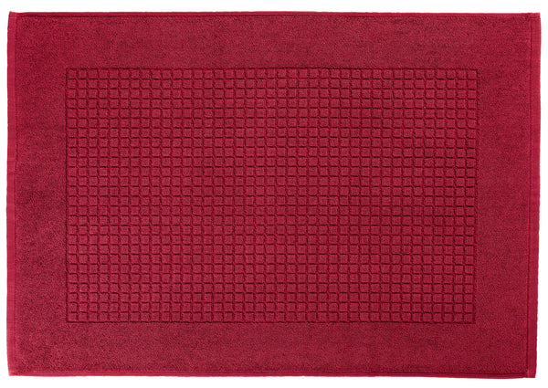 mata łazienkowa Karos; 50x70 cm (SxD); burgund