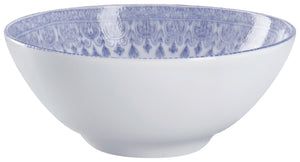 Schale Nonna; 500ml, 15x6 cm (ØxW); biały/niebieski; okrągły; 6 sztuka / opakowanie