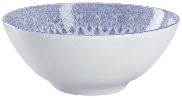 Schale Nonna; 500ml, 15x6 cm (ØxW); biały/niebieski; okrągły; 6 sztuka / opakowanie