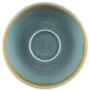 spodek do filiżanki do espresso Glaze; 11.5 cm (Ø); niebieski; okrągły; 6 sztuka / opakowanie