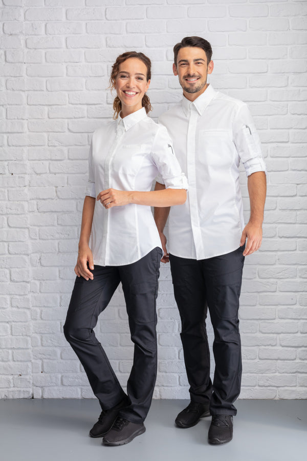 bluza kucharska damska Advanced; Kleidergröße 50; biały