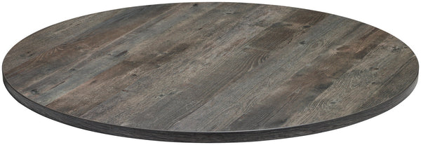 blat Maliana okrągły; 100 cm (Ø); sosna rustykalna; okrągły