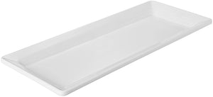 płyta prezentacyjna Melamin GN 1,5/4; Größe GN 1.5/4, 39.7x16.2x3 cm (DxSxG); biały