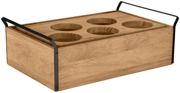 prezenter do misek Montana dąb für 5 Schalen 1/1; Größe GN 1/1