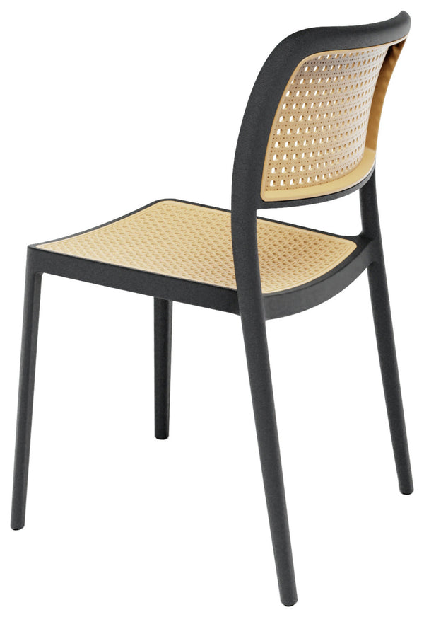 Bistrostuhl Stilo; 46.5x49.5x80 cm (SxGxW); siedzisko beżowy