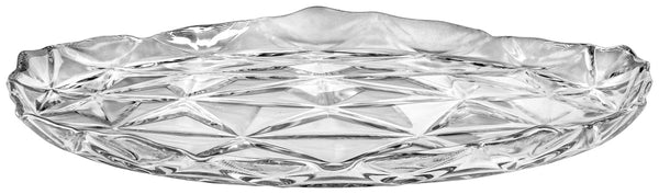 talerz płaski Estrella; 20x1.5 cm (ØxW); transparentny; okrągły; 6 sztuka / opakowanie