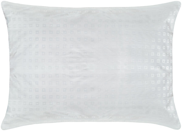 poszewka na poduszkę Cube zamek błyskawiczny; 70x90 cm (DxS); biały