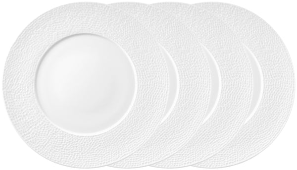 talerz płaski Pike; 31 cm (Ø); biały; okrągły; 4 sztuka / opakowanie