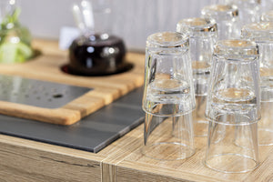 szklanka Romy; 145ml, 6.5x8.7 cm (ØxW); transparentny; 24 sztuka / opakowanie