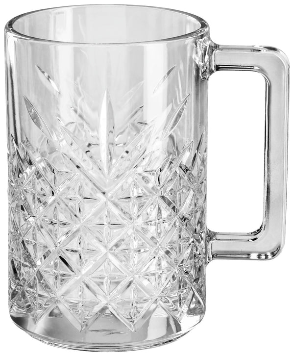 kubek Timeless; 310ml, 8x11.6 cm (ØxW); transparentny; 2 sztuka / opakowanie