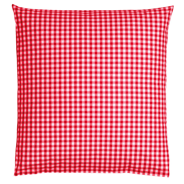 poszewka na poduszkę Tux kora; 80x80 cm (DxS); czerwony
