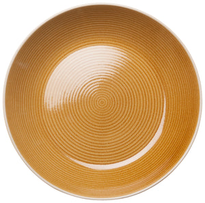 talerz głęboki Spirit; 800ml, 24x4.5 cm (ØxW); brązowy; okrągły; 4 sztuka / opakowanie