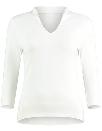 T-shirt ze stójką damski Monika rękaw 3/4
