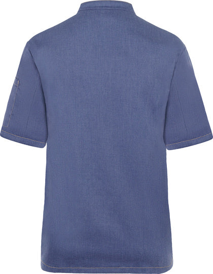 Bluza kucharska męska Retro z krótkim rękawem