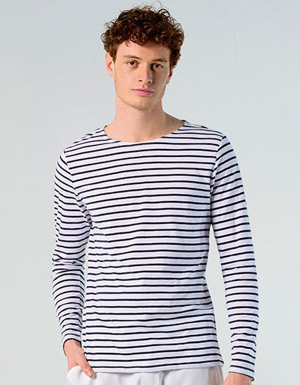 T-shirt z długim rękawem męski Marinero