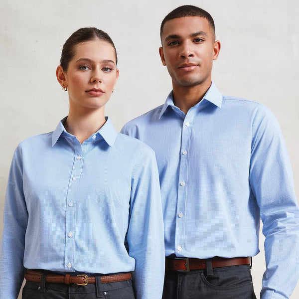 Bluzka damska Microcheck