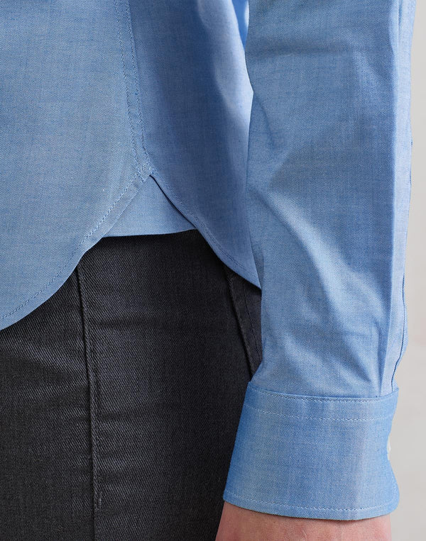 bluzka damska Oxford Premium z długim rękawem