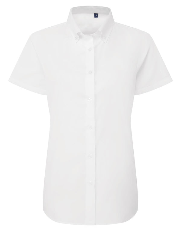 bluzka damska Oxford Premium z krótkim rękawem