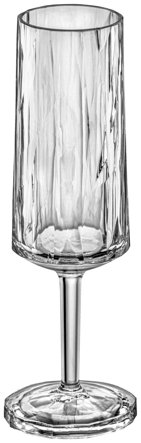 Sektglas Flute Club No. 14 Superglas; 180ml, 6.6x20.2 cm (ØxW); transparentny; 0.1 l Füllstrich, 70 sztuka / opakowanie