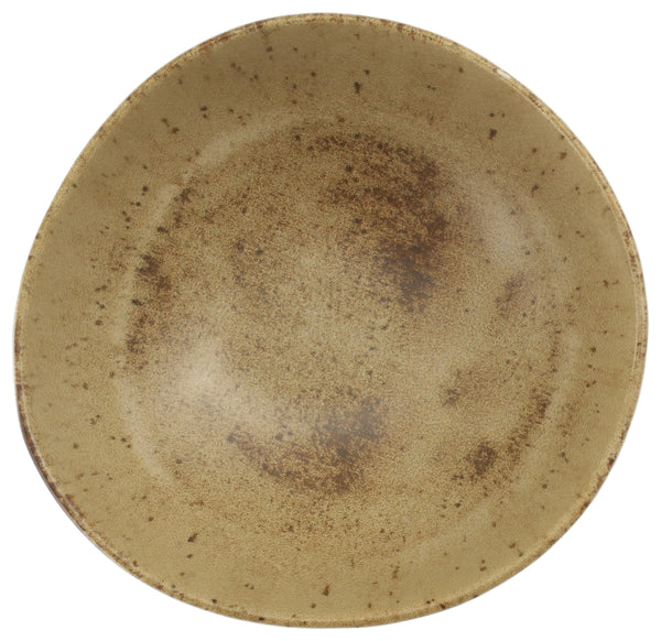 miska Natura; 420ml, 14x5.6 cm (ØxW); jasny brązowy/ciemny brąz; okrągły; 6 sztuka / opakowanie