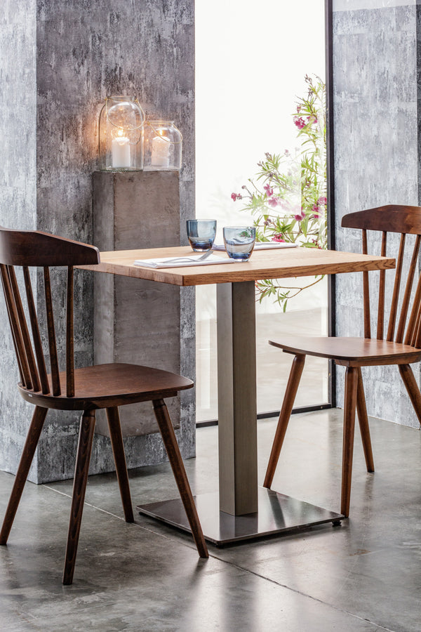 podstawa Industrio Standard; 43x43x72 cm (SxDxW); szary vintage; kwadrat