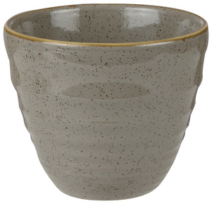Ripple Chip Mug Stonecast Peppercorn; 280ml, 9.5x8.3 cm (ØxW); szary/brązowy; okrągły; 12 sztuka / opakowanie