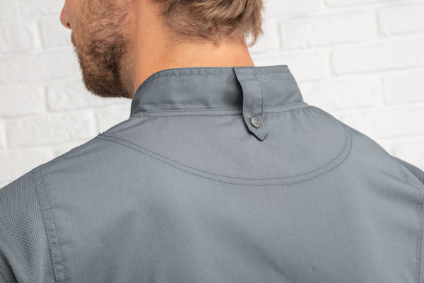 bluza kucharska damska Carter długi rękaw; Kleidergröße 46; oliwka