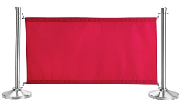 ekran prywatności Amelita; 138x71 cm (DxW); burgund