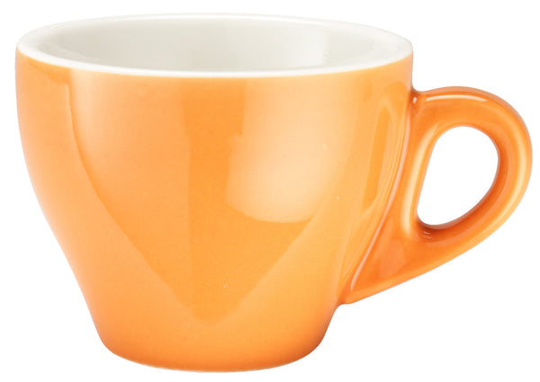 filiżanka do kawy Joy; 230ml, 9x7 cm (ØxW); pomarańczowy; okrągły; 6 sztuka / opakowanie