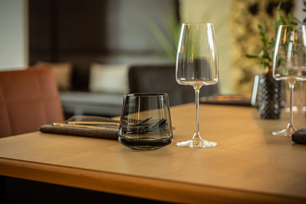 szklanka uniwersalna Ava; 450ml, 7.8x9.5 cm (ØxW); szary; 6 sztuka / opakowanie