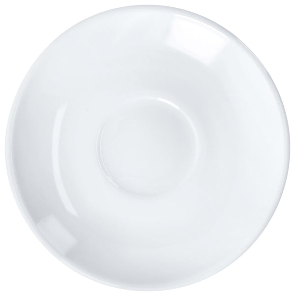 spodek do filiżanki do kawy Restaurant; 14 cm (Ø); biały; okrągły; 6 sztuka / opakowanie