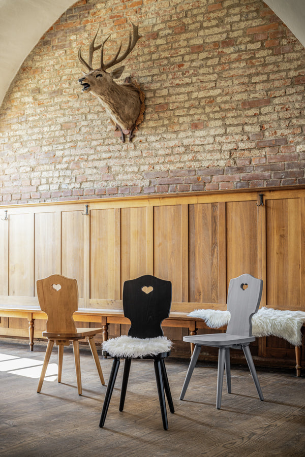 Holzstuhl Vroni; 41x50x88.5 cm (SxGxW); czarny; 2 sztuka / opakowanie