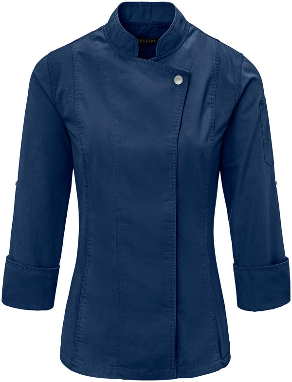 bluza kucharska damska Carter długi rękaw; Kleidergröße 46; granat