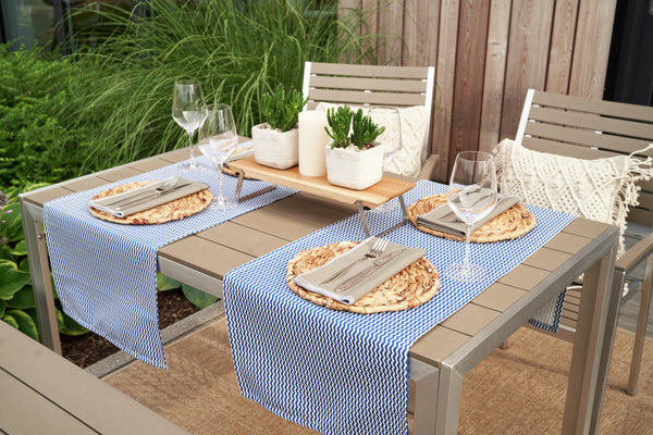 poduszka na krzesło Waves; 40x40x3 cm (SxDxW); żółty; kwadrat