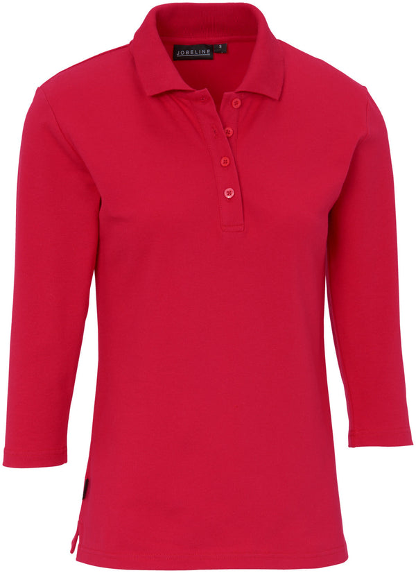 koszulka polo damska Cato rękaw 3/4; Kleidergröße M; czerwony