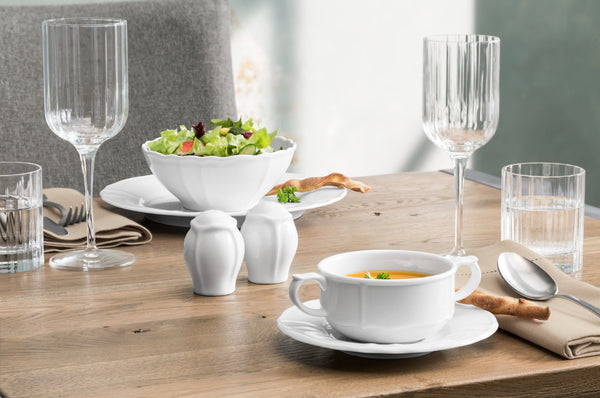 bulionówka Amely; 320ml, 10.5x5.5 cm (ØxW); biały; okrągły; 6 sztuka / opakowanie
