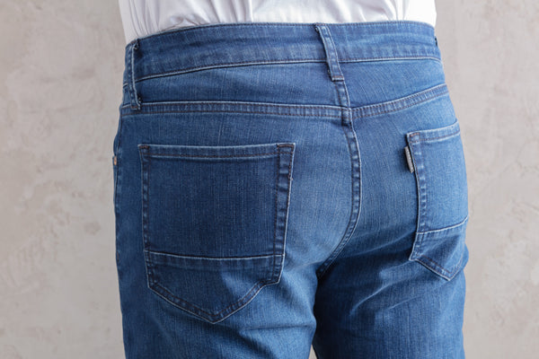 spodnie męskie jeans Jaden; Kleidergröße 50; niebieski