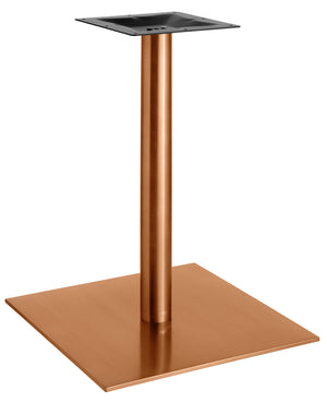 podstawa Orio prostokątna; 55x55x72 cm (SxDxW); miedź; kwadrat